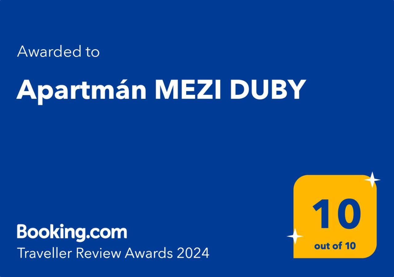 Apartman Mezi Duby Osecna Kültér fotó